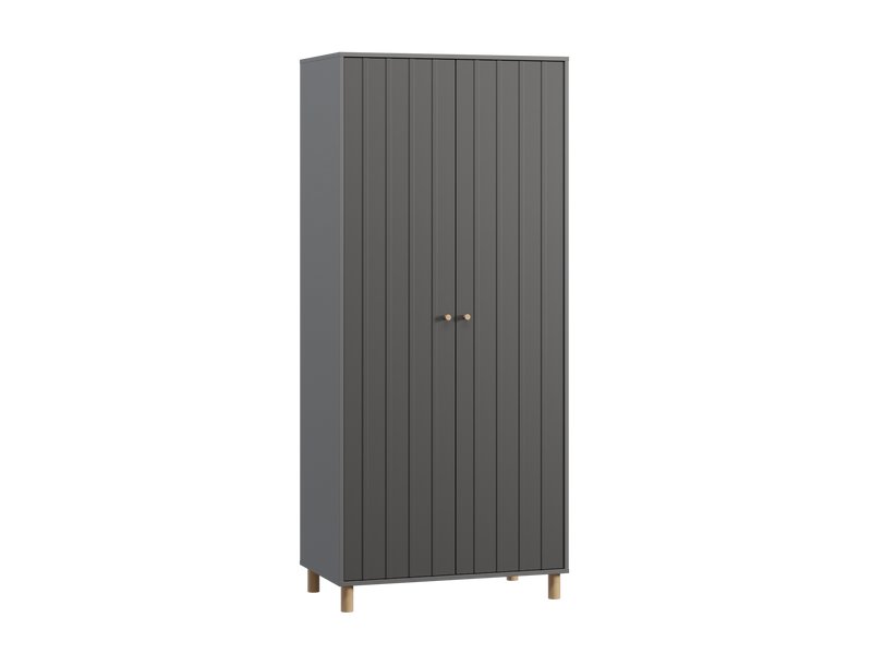 Распашной шкаф Моррис-2 Grafit