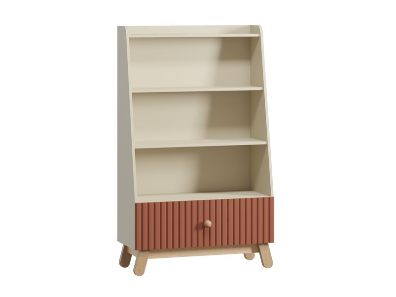 Стеллаж детский Финни-3 Terracota
