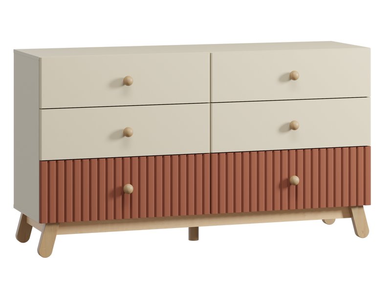 Комод детский Финни-2 Terracota