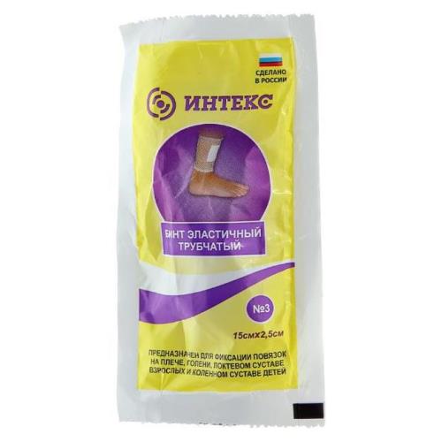 БИНТ ТРУБЧАТЫЙ ЭЛАСТИЧНЫЙ ИНТЕКС №3