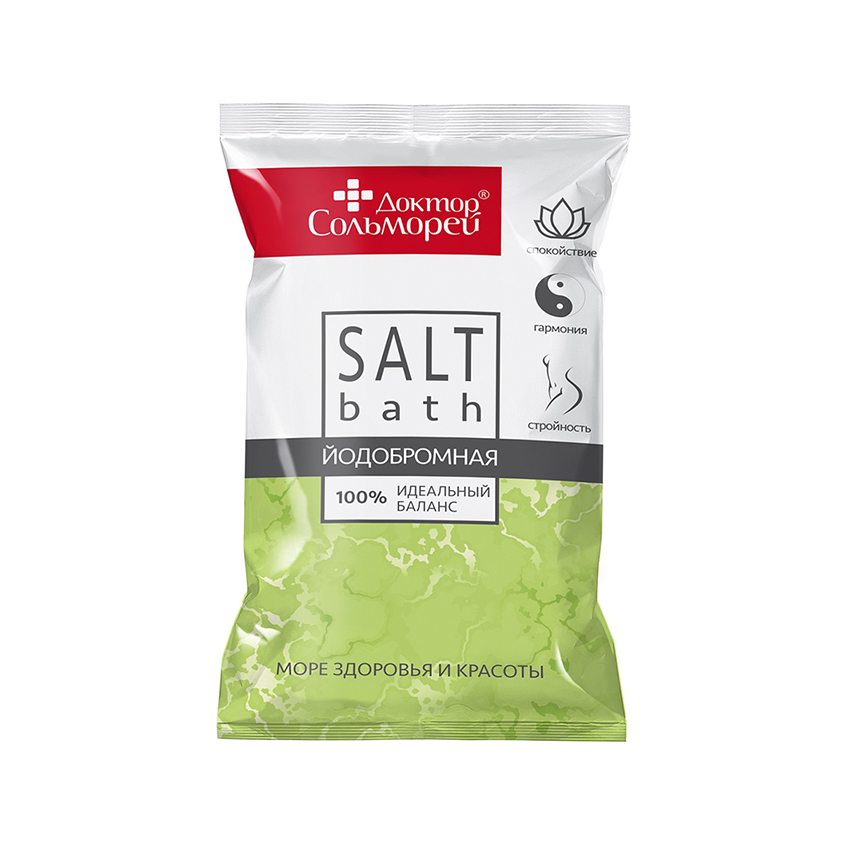 Соль для ванн ДОКТОР СОЛЬМОРЕЙ йодобромная 1000 г