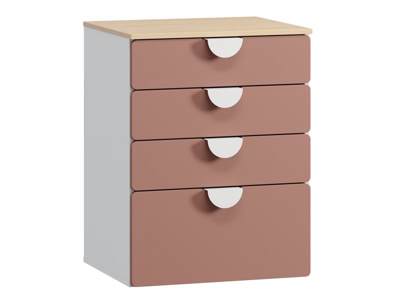 Комод детский Милна-3 Coral