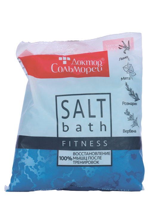 Фитнес-соль д/ванн Доктор Сольморей, 500 г, (4630018882747)